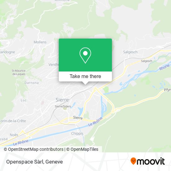 Openspace Sàrl map