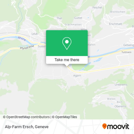 Alp-Farm Ersch map