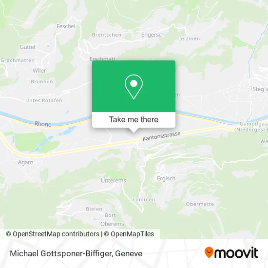 Michael Gottsponer-Biffiger map