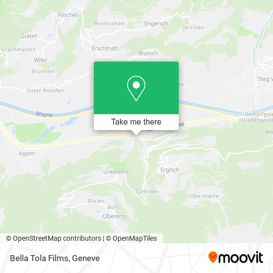 Bella Tola Films map