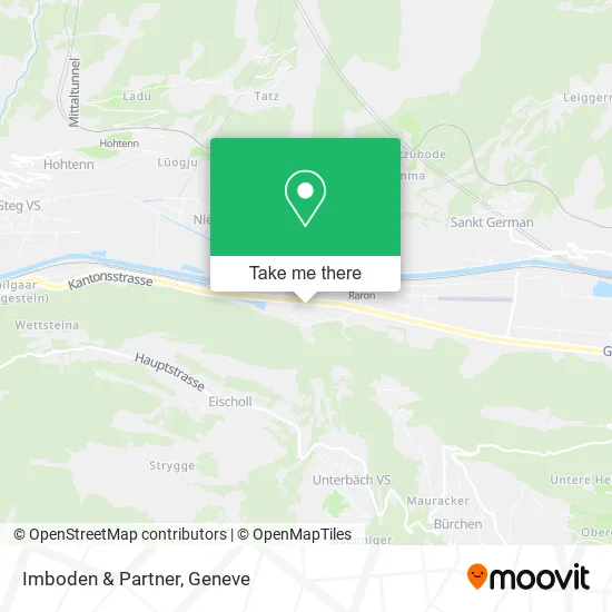 Imboden & Partner map