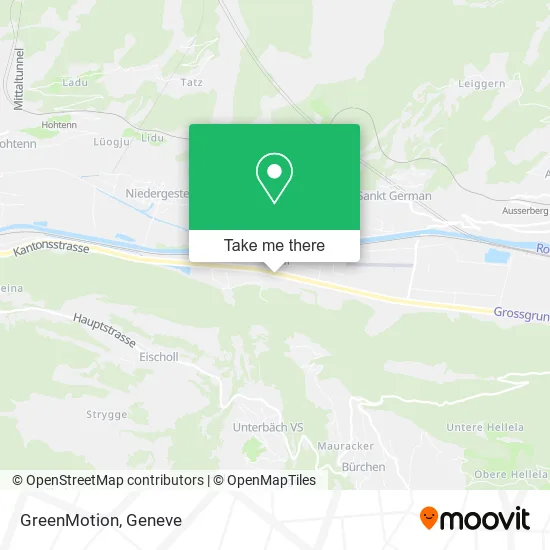 GreenMotion map