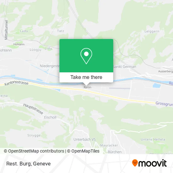 Rest. Burg map