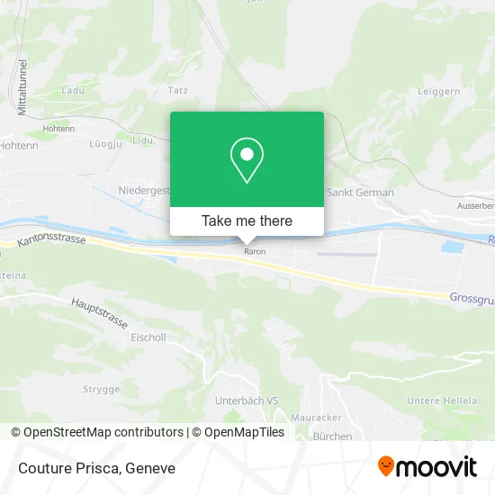 Couture Prisca map