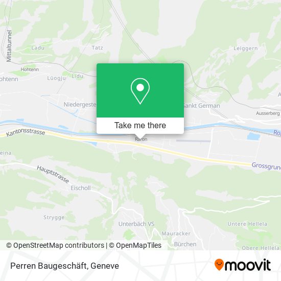 Perren Baugeschäft map