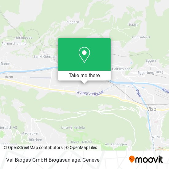 Val Biogas GmbH Biogasanlage map