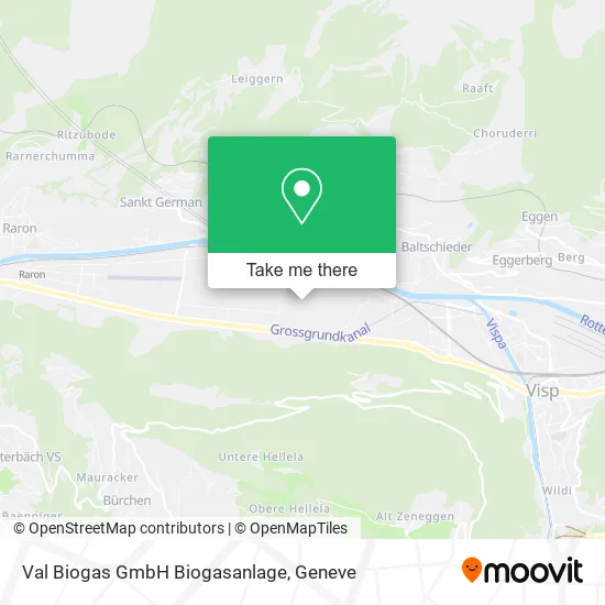 Val Biogas GmbH Biogasanlage map