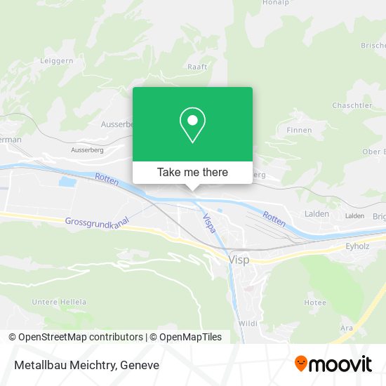 Metallbau Meichtry map