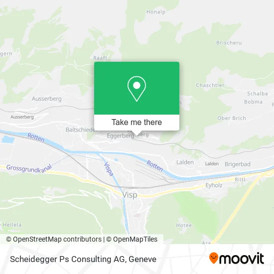 Scheidegger Ps Consulting AG map