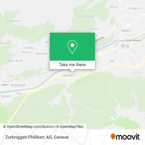 Zurbriggen Philibert AG map