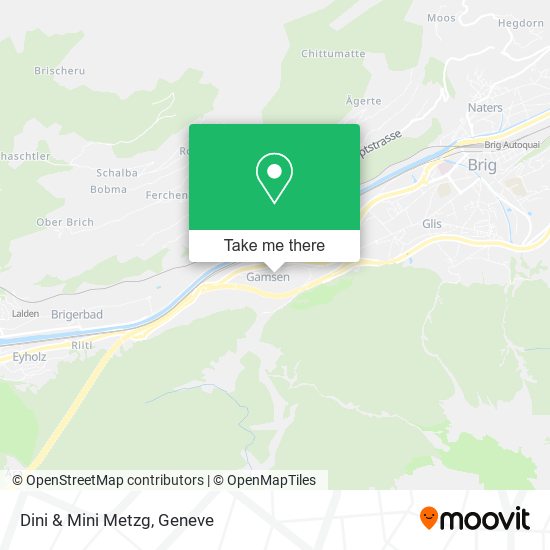 Dini & Mini Metzg map