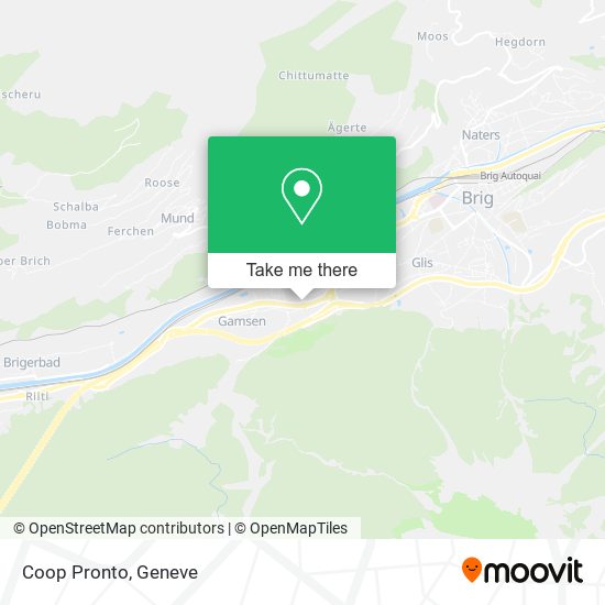 Coop Pronto map