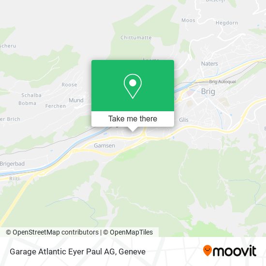 Garage Atlantic Eyer Paul AG map