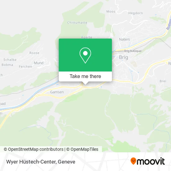Wyer Hüstech-Center map
