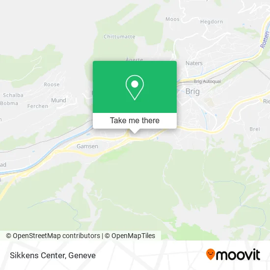 Sikkens Center map