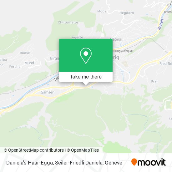 Daniela's Haar-Egga, Seiler-Friedli Daniela map