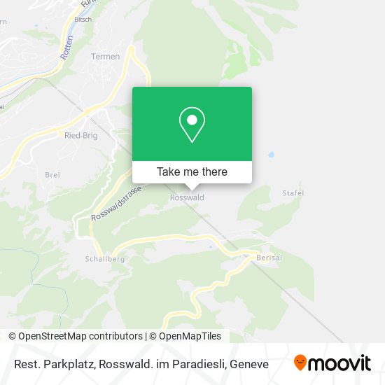 Rest. Parkplatz, Rosswald. im Paradiesli map