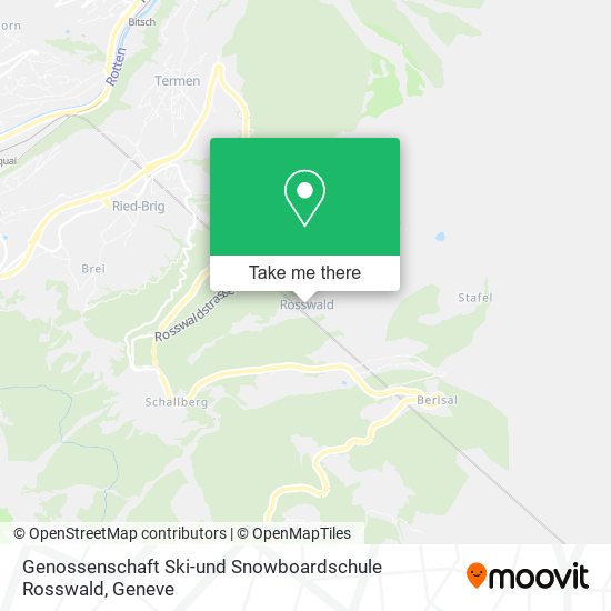 Genossenschaft Ski-und Snowboardschule Rosswald map