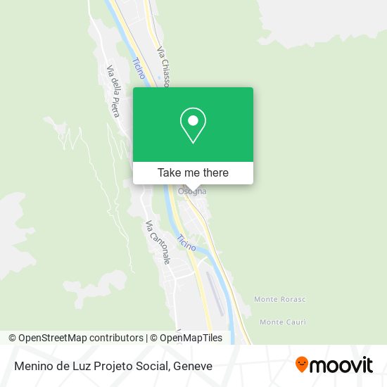 Menino de Luz Projeto Social map