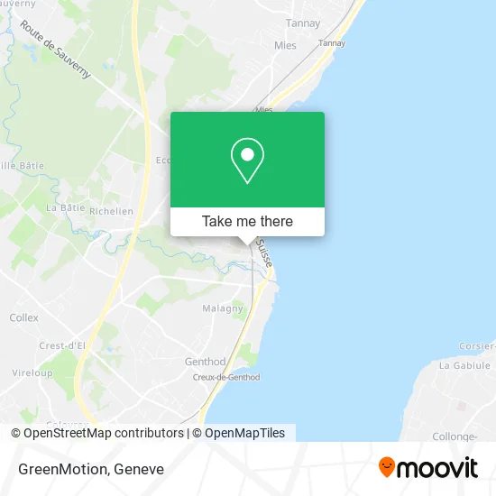 GreenMotion map