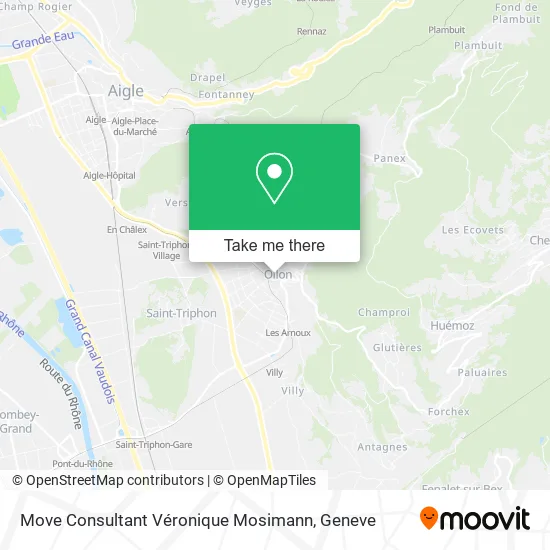 Move Consultant Véronique Mosimann map