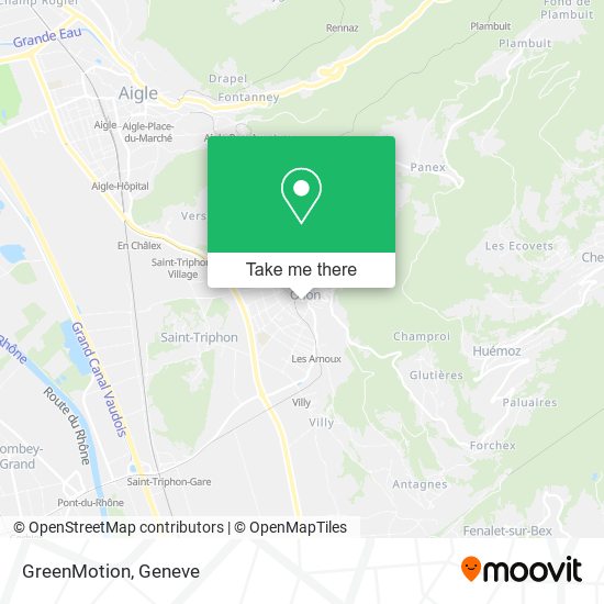 GreenMotion map