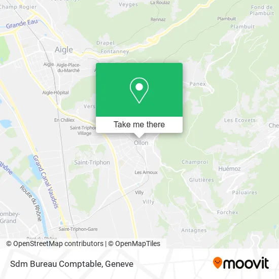 Sdm Bureau Comptable map