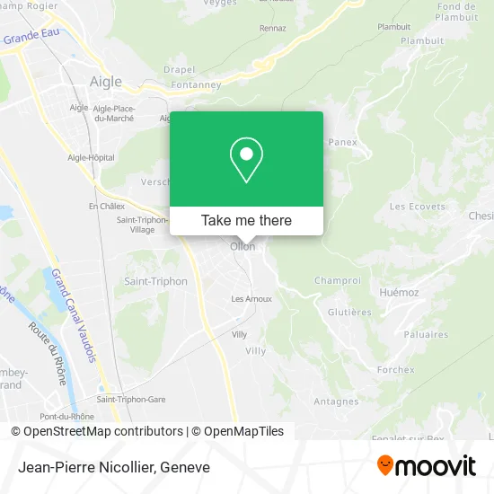 Jean-Pierre Nicollier map