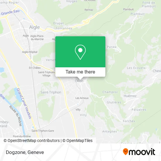 Dogzone map