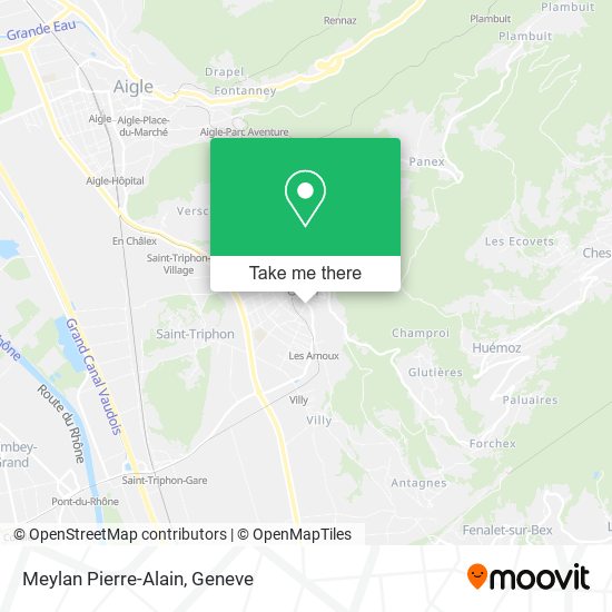 Meylan Pierre-Alain map