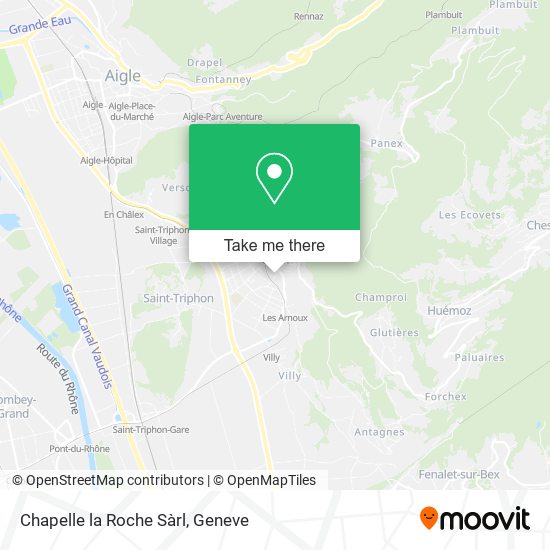 Chapelle la Roche Sàrl map