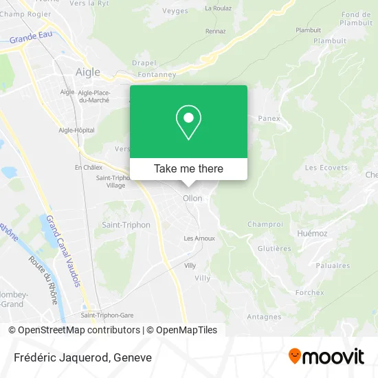 Frédéric Jaquerod map