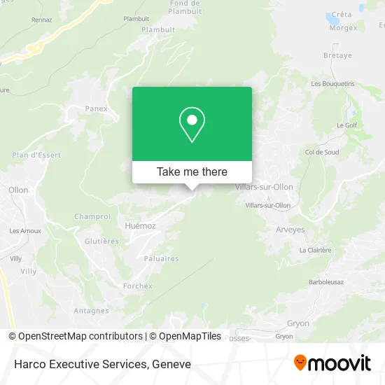 Harco Executive Services map