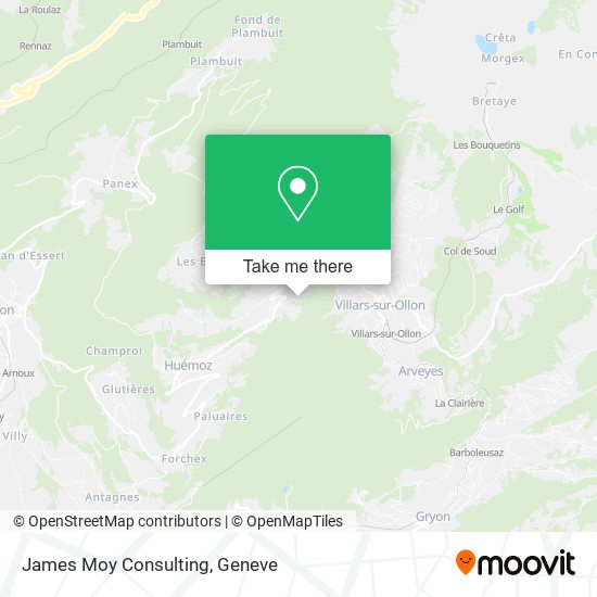 James Moy Consulting map