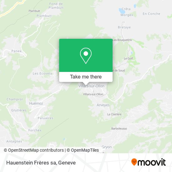 Hauenstein Frères sa map
