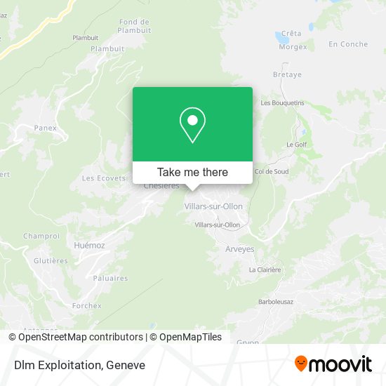 Dlm Exploitation map