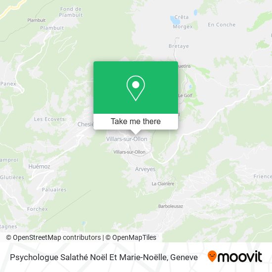 Psychologue Salathé Noël Et Marie-Noëlle map