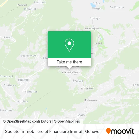 Société Immobilière et Financière Immofi map