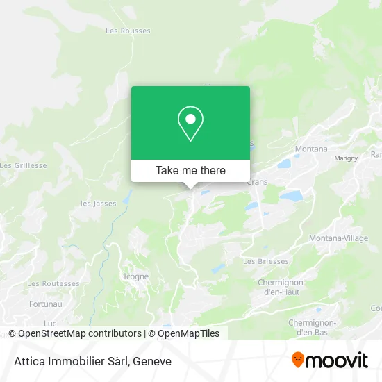 Attica Immobilier Sàrl plan