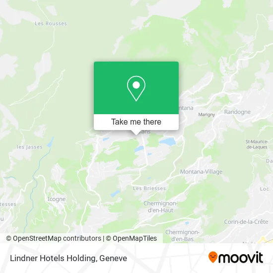 Lindner Hotels Holding map