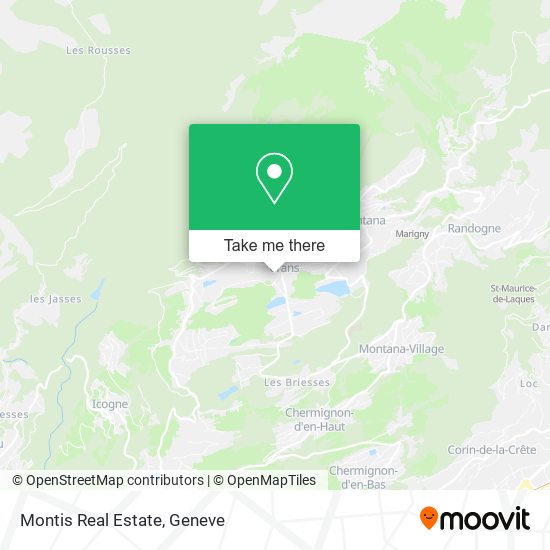 Montis Real Estate map