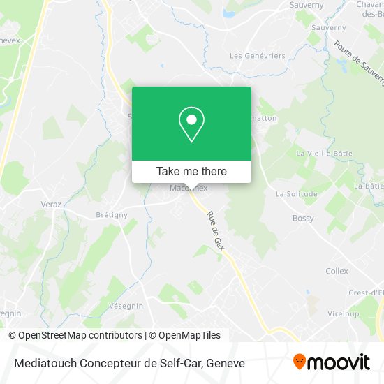 Mediatouch Concepteur de Self-Car map