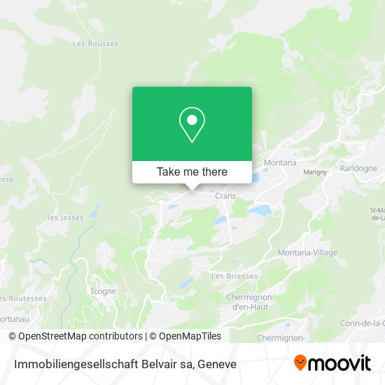 Immobiliengesellschaft Belvair sa map