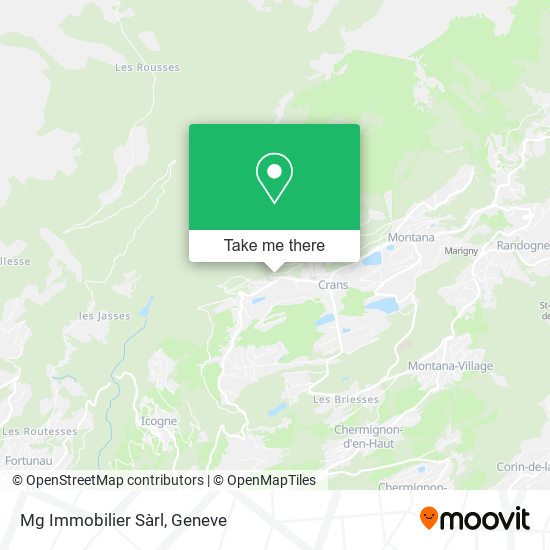 Mg Immobilier Sàrl map