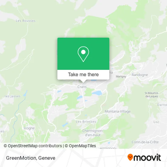 GreenMotion map
