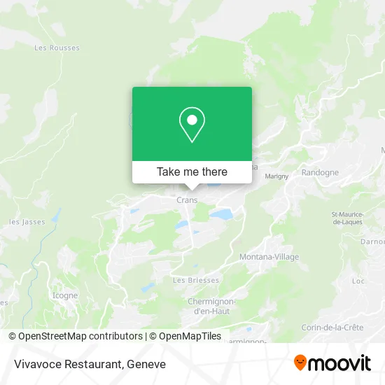 Vivavoce Restaurant map