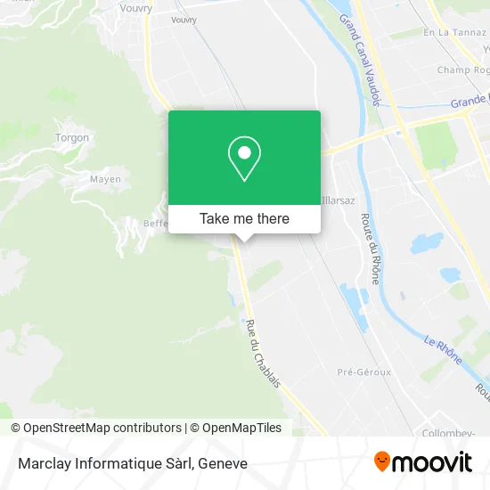 Marclay Informatique Sàrl map