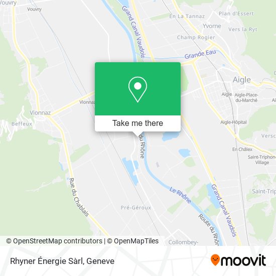 Rhyner Énergie Sàrl map