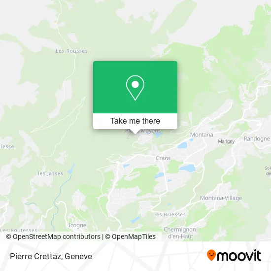Pierre Crettaz map