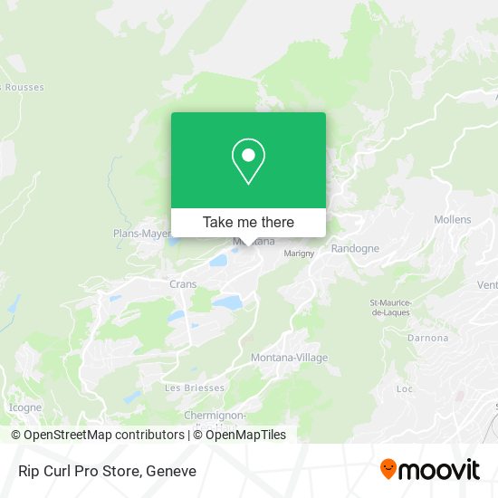 Rip Curl Pro Store map